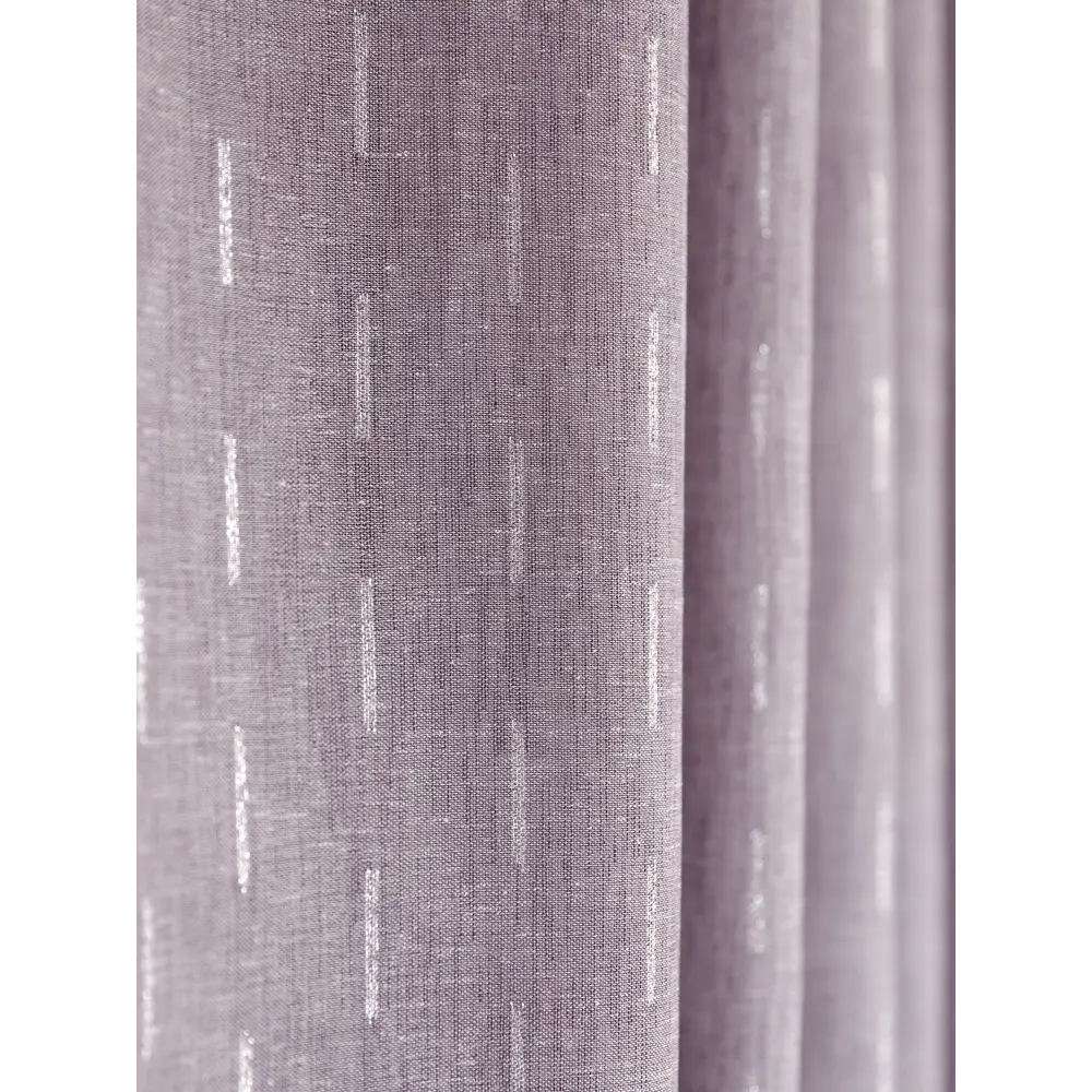 Тюль на ленте Росса 250x260 см цвет фиолетовый MIAMOZA STLM-2006825 - Вид №1
