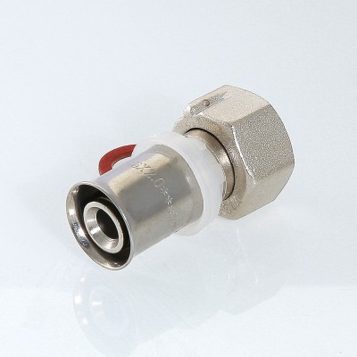 VTm.222.N.002005 Пресс-фитинг с накидной гайкой Valtec 20 мм х 3/4"  - Вид №3