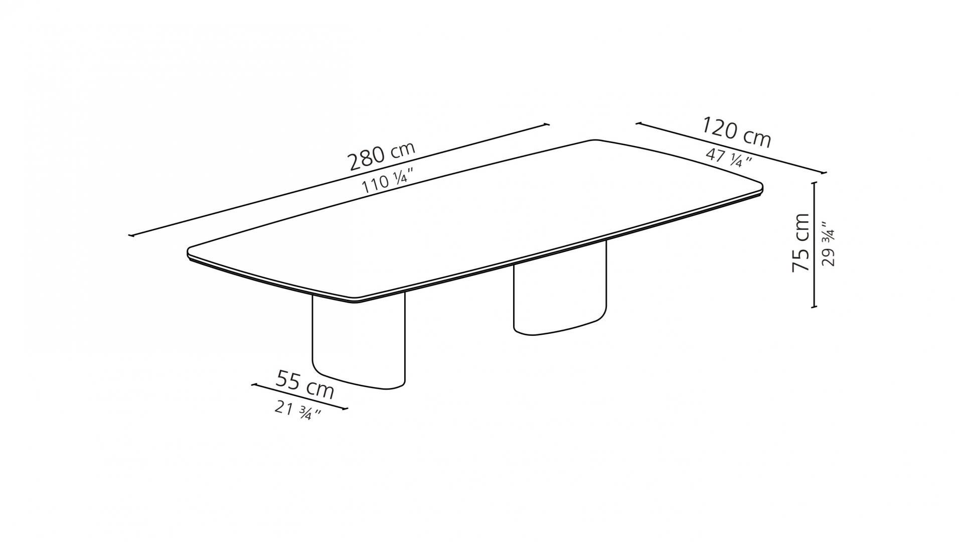 Прямоугольный мраморный стол Casamilano TANGERI ARCH-00032791 - Вид №6