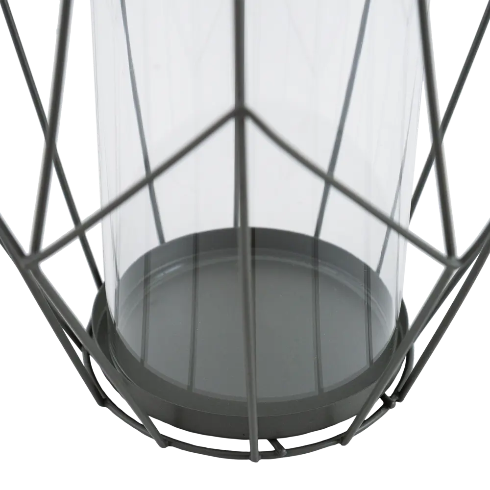 Подсвечник, металл, цвет серый Atmosphera STLM-2099478 - Вид №1