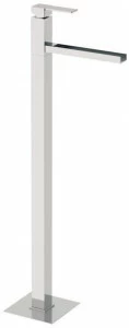 Remer Rubinetterie Смеситель для раковины, однорычажный, напольный Qubika cascata Qc18