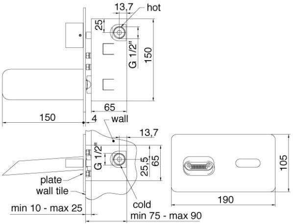 Rubinetterie Treemme Pao_spa  2051  - Вид №1