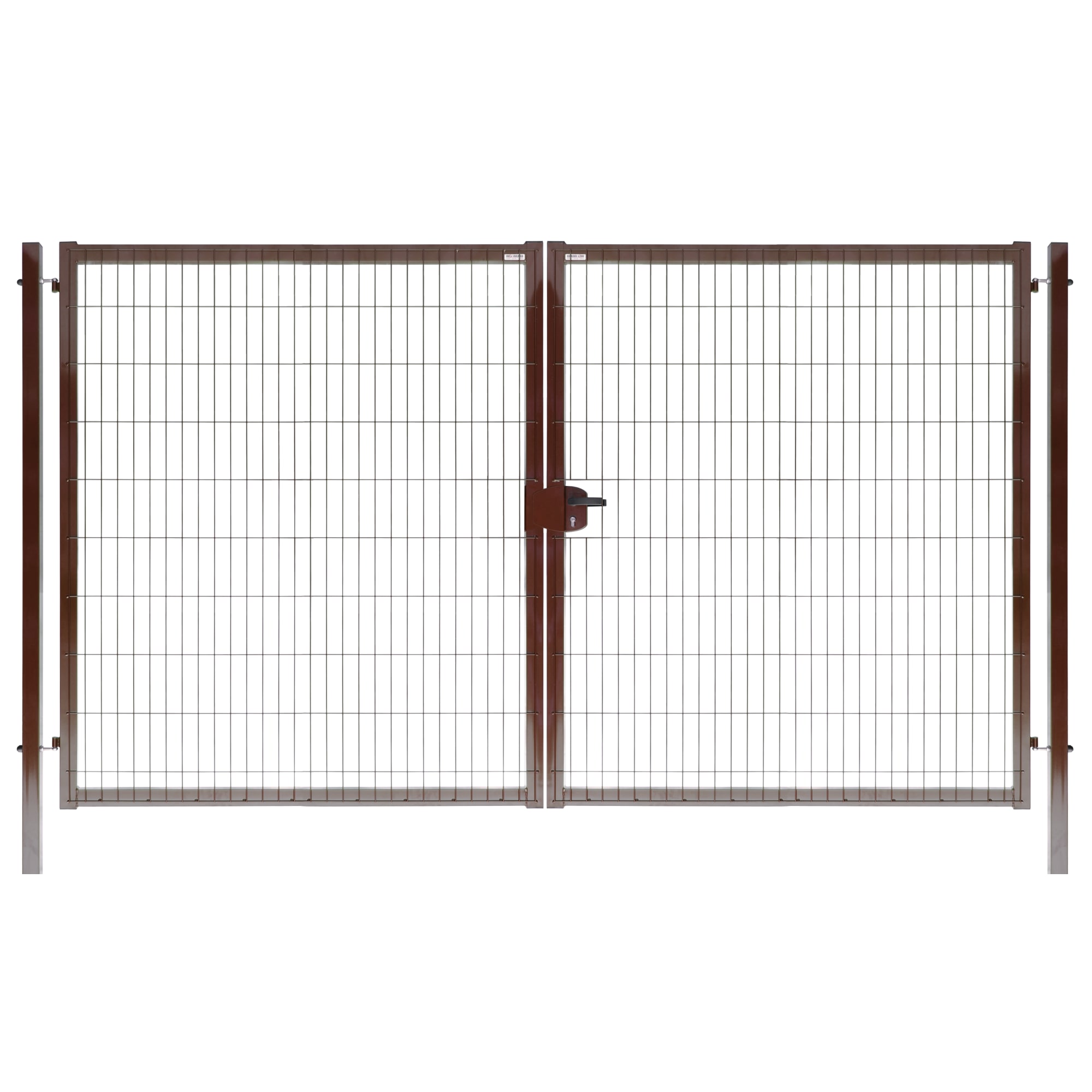 82035915 Ворота Grand Line, Medium 1.73x3.5 м цвет коричневый RAL 8017 Santreyd 