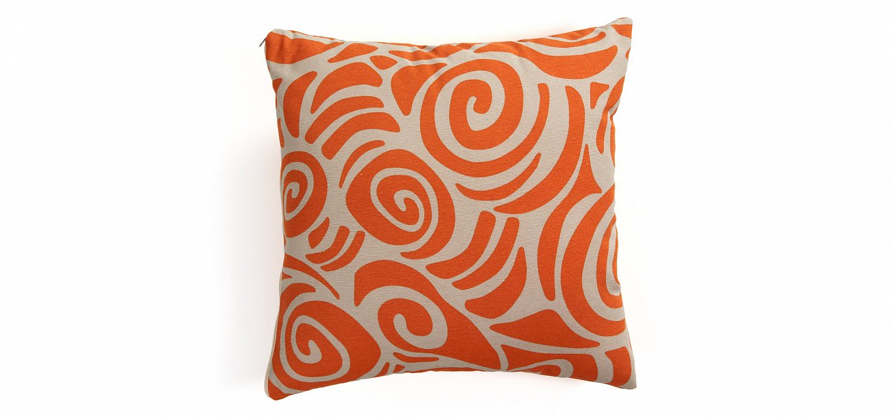 Подушка Kyra Cushion Square T ES256JA13 от La Forma LA FORMA ОРНАМЕНТ 298825 Оранжевый  - Вид №2