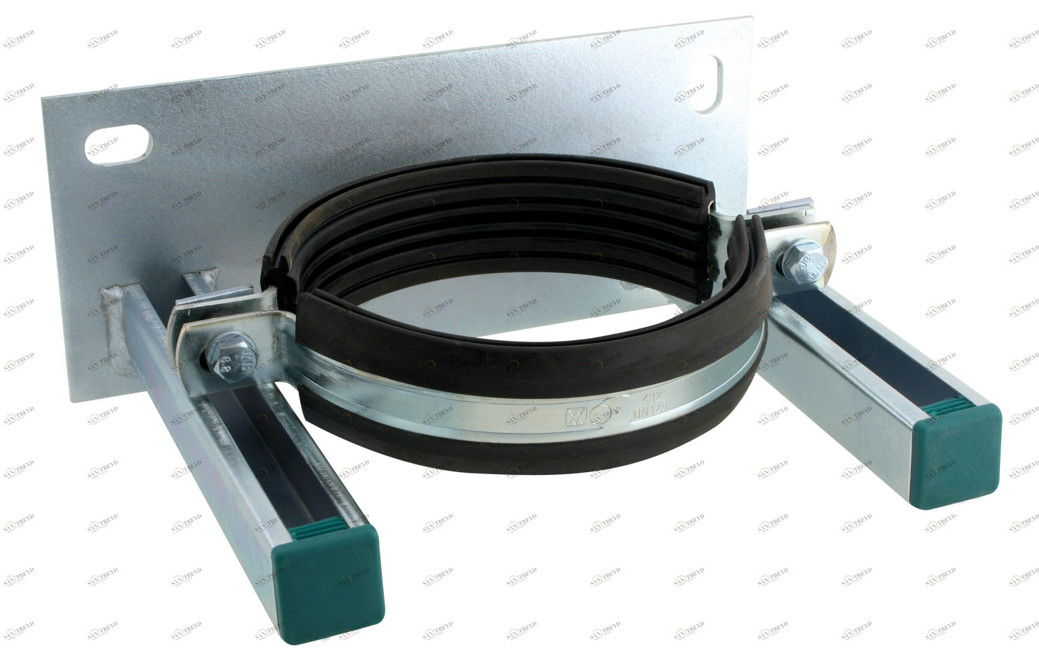 4323070 Крепление для труб  BIS Консоль опорная для чугунных и пластиковых вертикальных труб WALRAVEN 