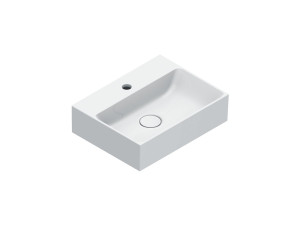 Одиночный прямоугольный умывальник