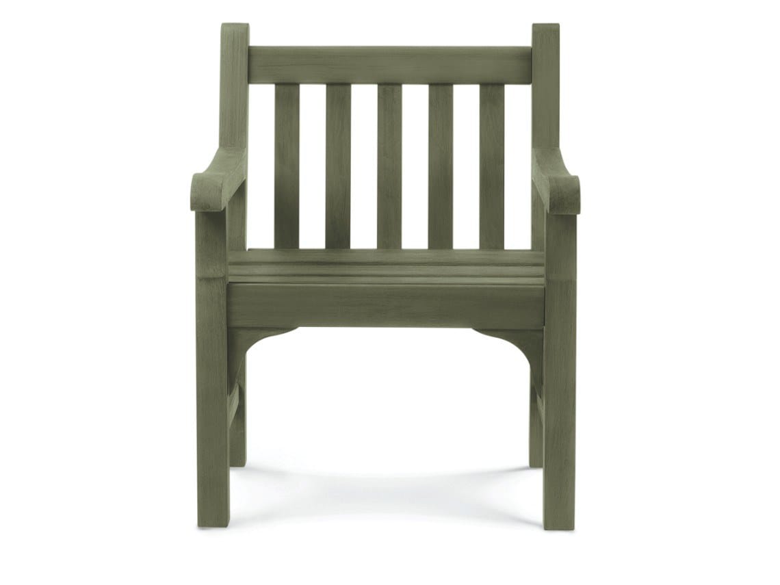 Садовое кресло из тикового дерева с подлокотниками Ethimo Notting Hill ARCH-00126532 - Вид №5