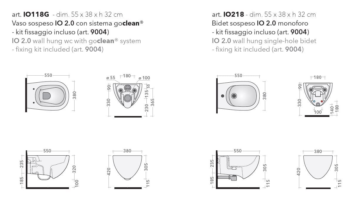 Подвесной туалет Ceramica Flaminia Я ARCH-00028027 - Вид №3