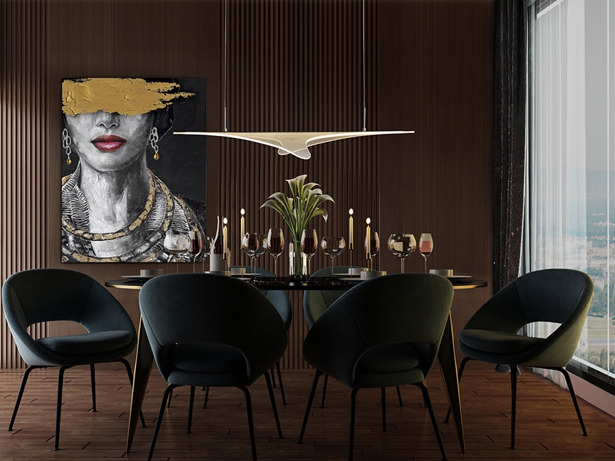 108973 Подвесной светильник хром Schuller Enigma - Вид №1