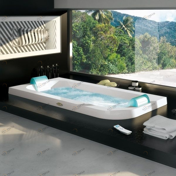 Ванна с гидромассажем "HYDRO BASE" Aquasoul Doubble встроенная 9443-475 Sx Jacuzzi 9443475SX