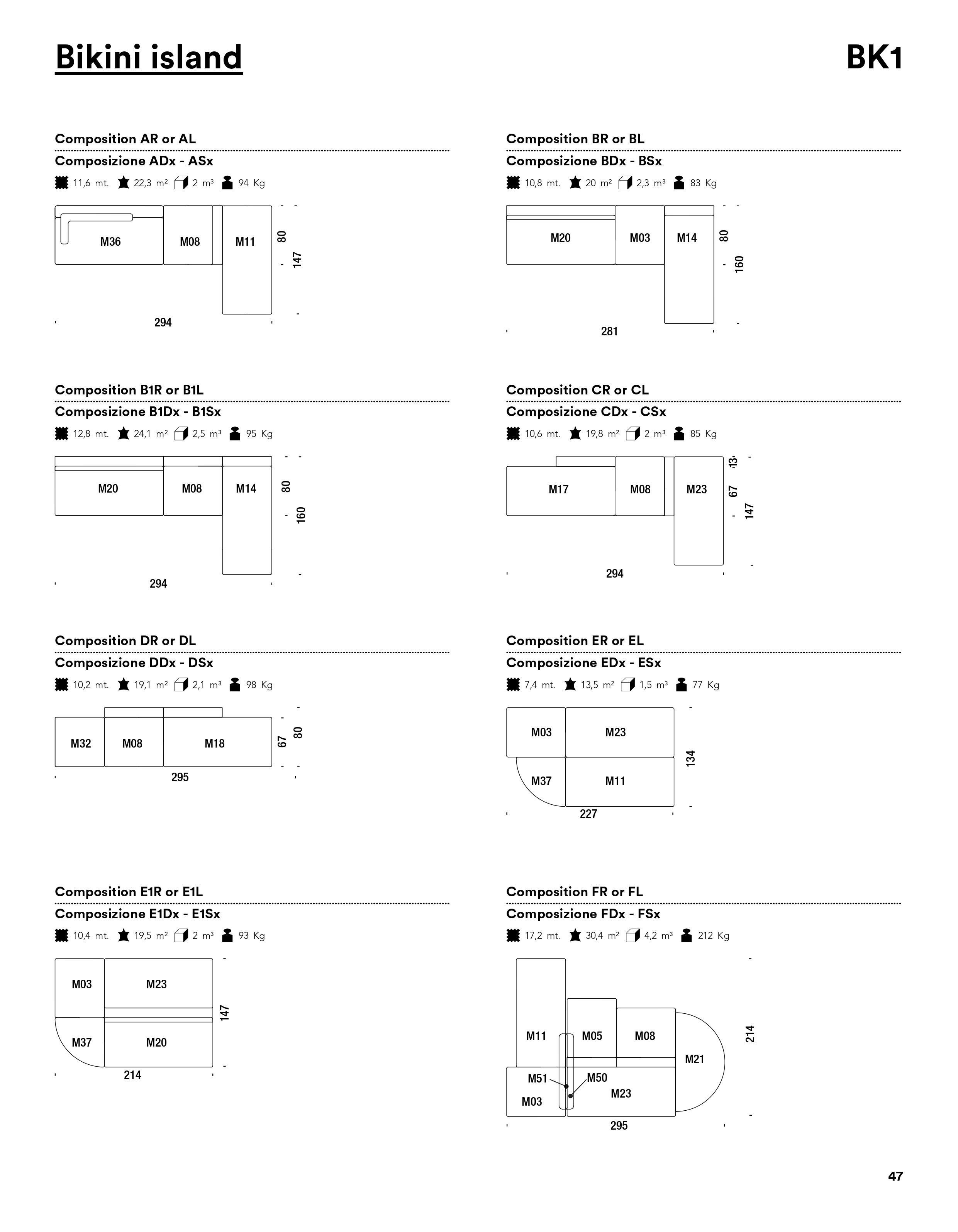 Модульный диван MOROSO Bikini Island ARCH-00108887 - Вид №15