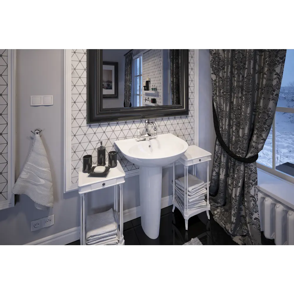 Умывальник Sanita Luxe Classic встраиваемый 64.5 см STLM-2139681 - Вид №5