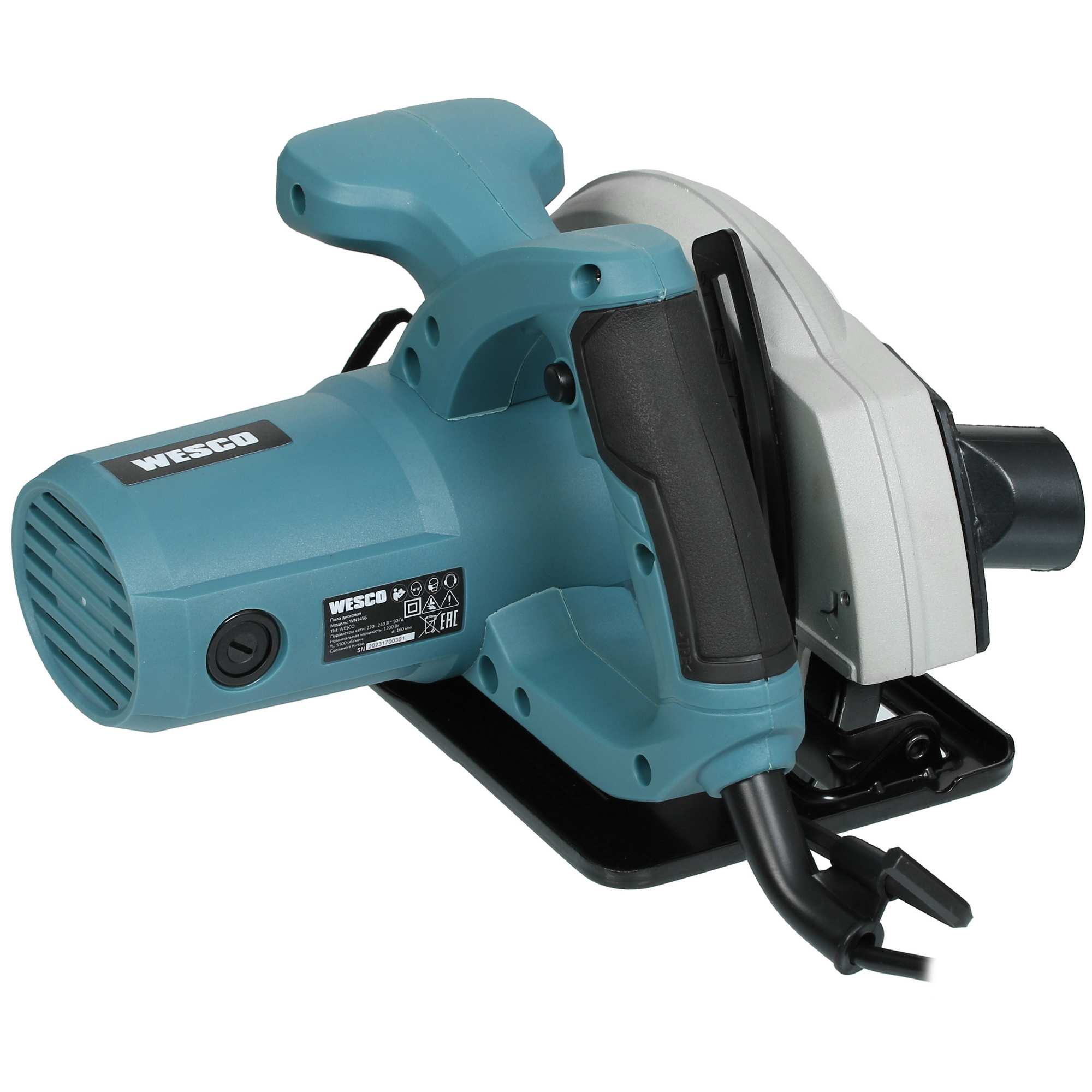 Пила дисковая Wesco WN3456 5094355 STDN-0013937 - Вид №1