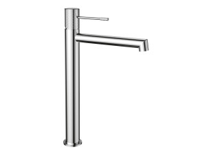 Высокий однорычажный смеситель для раковины