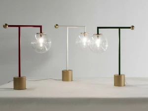 Bonaldo Настольная светодиодная лампа из окрашенного металла Bardot