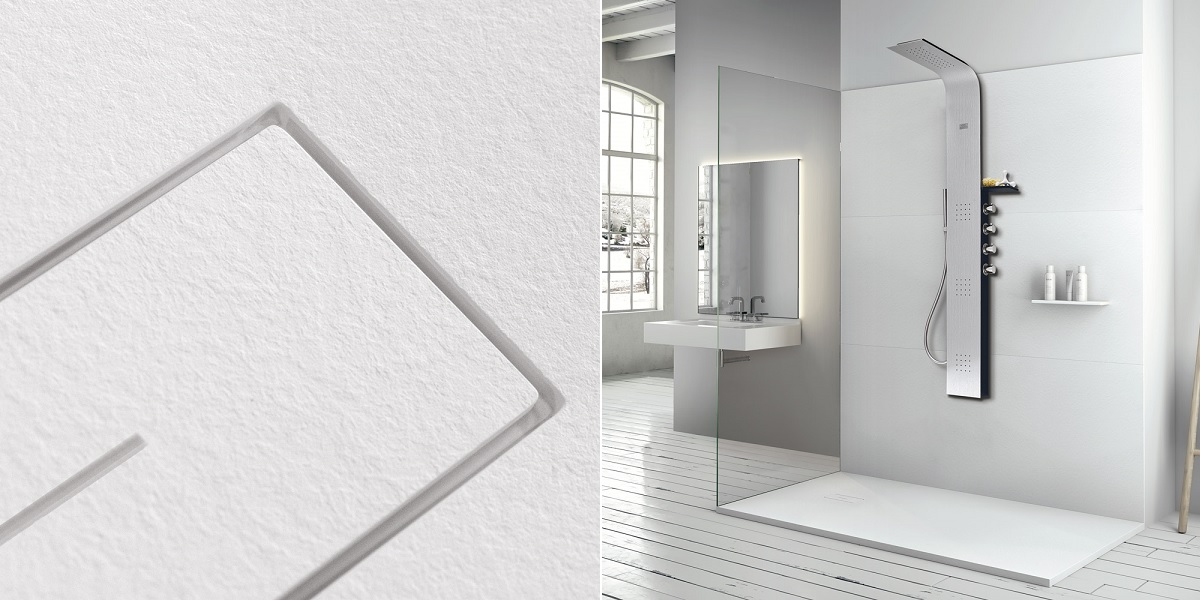 Душевой поддон Evo 100 см 5EVB9N0 Gruppo Geromin - Вид №1