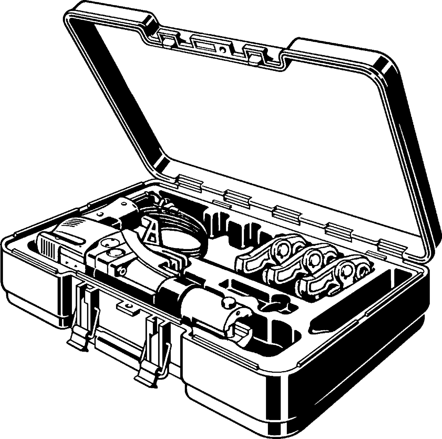 487 461 1) Модель 2280.3 Трубопроводные системы  Системные пресс-инструменты  Системные пресс-инструменты  Блок питания от сети / 230 В Santreyd  - Вид №1