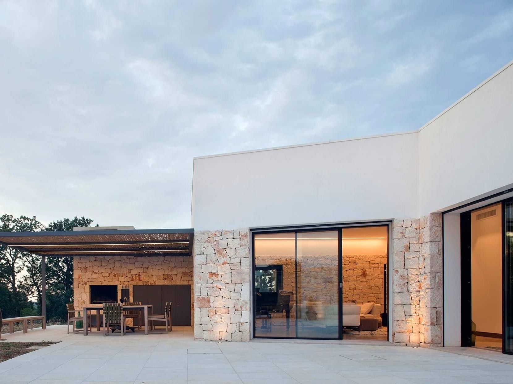 Раздвижные алюминиевые и деревянные двери-окна с двойным остеклением Carminati Skyline System ARCH-00076654 - Вид №2