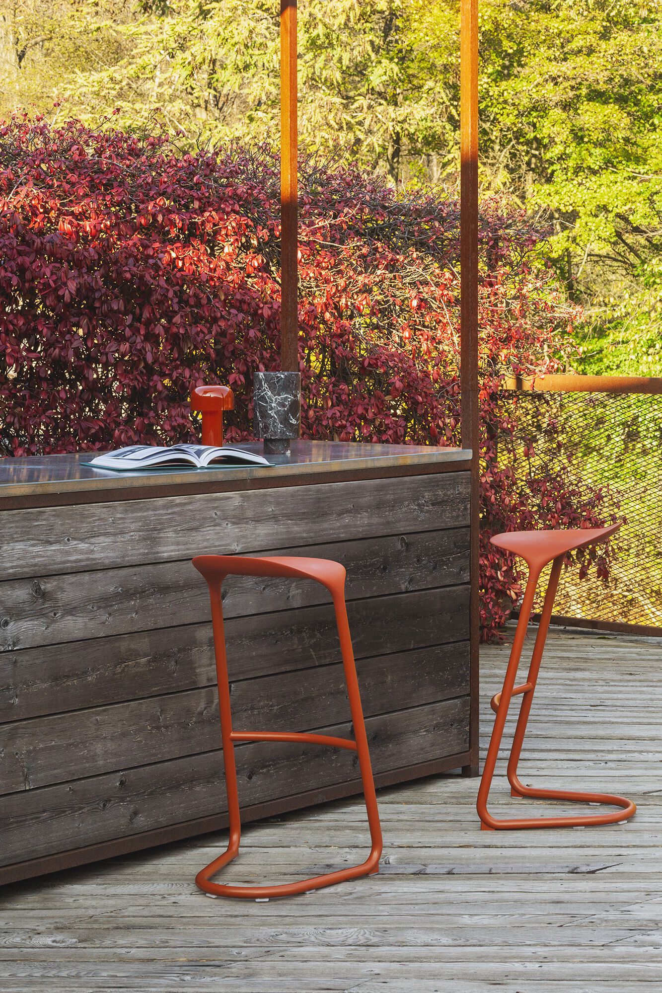 Полиуретановый садовый стул Lapalma CROSS OUTDOOR ARCH-00069288 - Вид №7