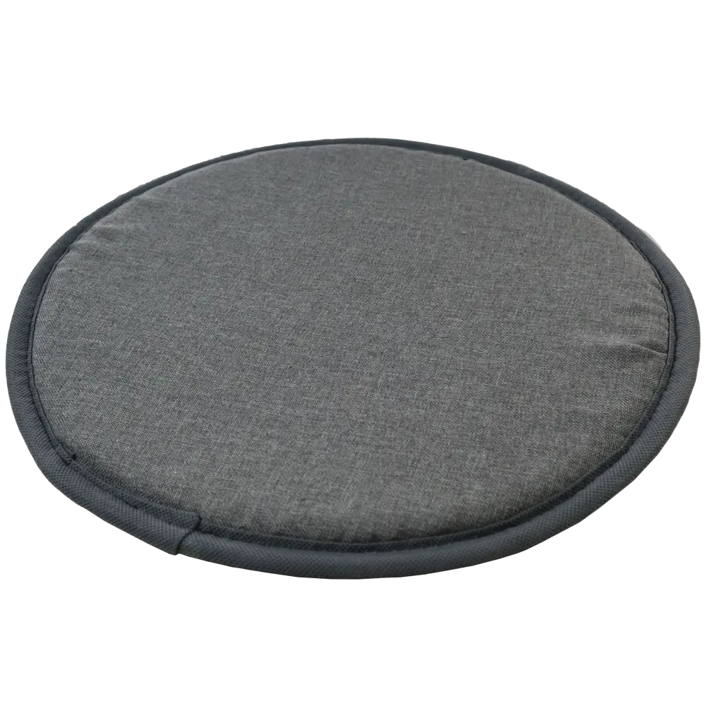 Галета Linen Way Савана ø 36 см серая STLM-2138626 - Вид №2