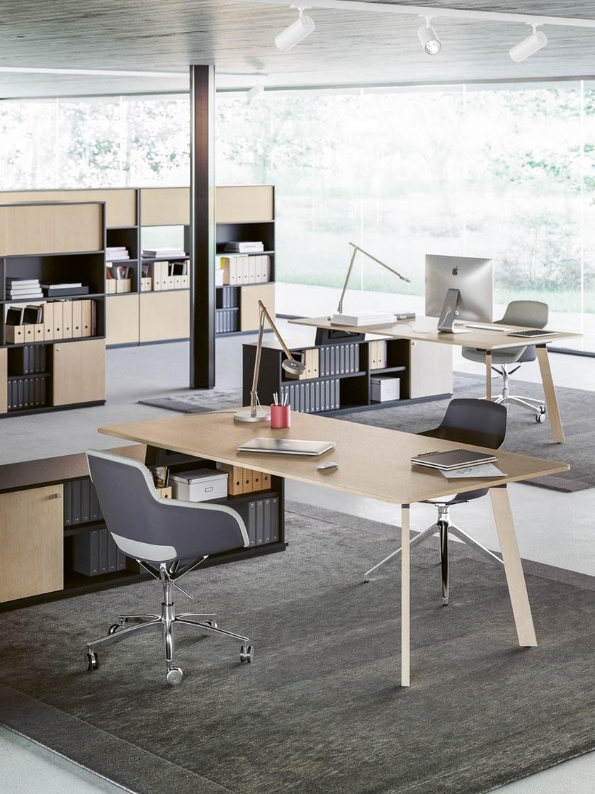 Sinetica Стул на козлах из полиуретана с подлокотниками Captain sun-id-1478130 - Вид №3