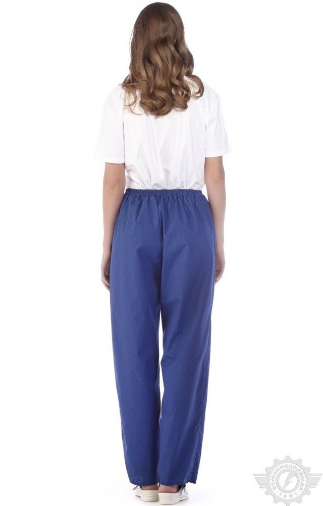 65582 Брюки женские василек  Медицинская одежда  размер 64/158-164 Спецодежда  - Вид №3