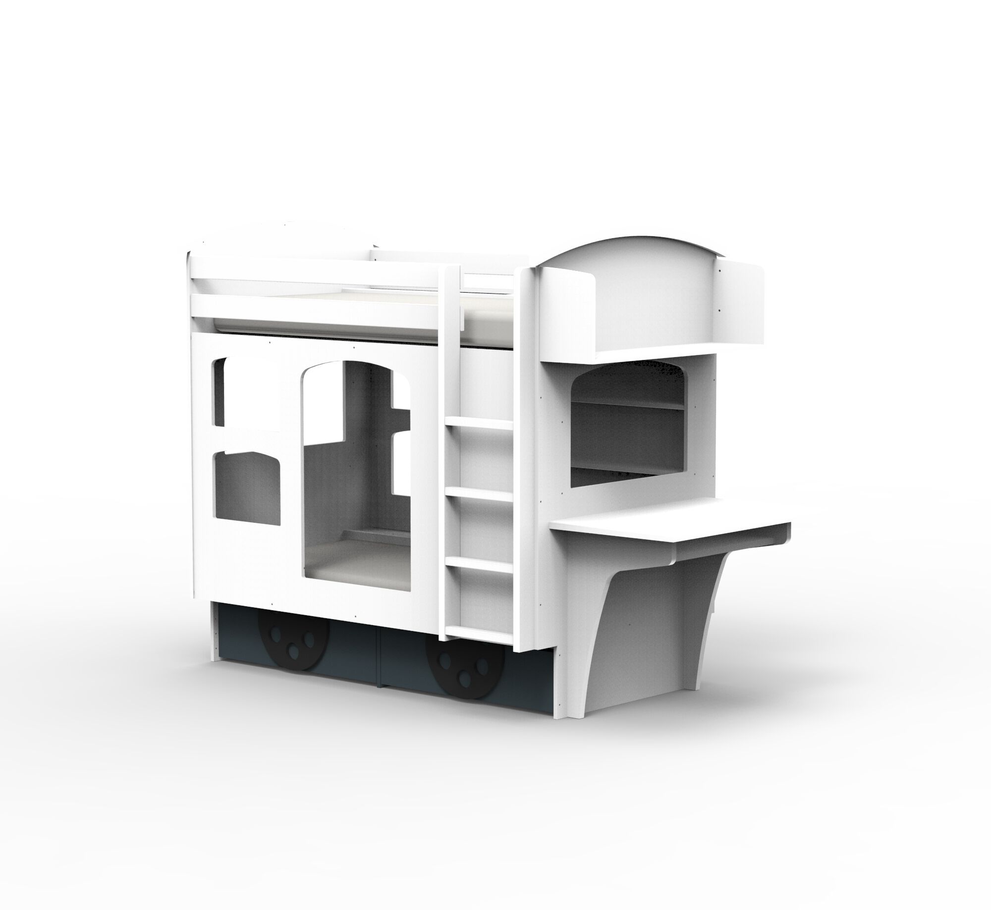 Двухъярусная кровать из МДФ Mathy by Bols УНИВЕРСАЛ ARCH-00153050 - Вид №26