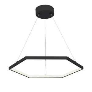 Подвесная светодиодная люстра Vitaluce V4605-1/1S VITALUCE ДИЗАЙНЕРСКИЕ 328696 Черный