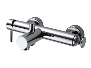 Латунный однорычажный настенный смеситель для ванны с переключателем