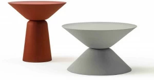 Cimento Круглый журнальный столик из cimento®