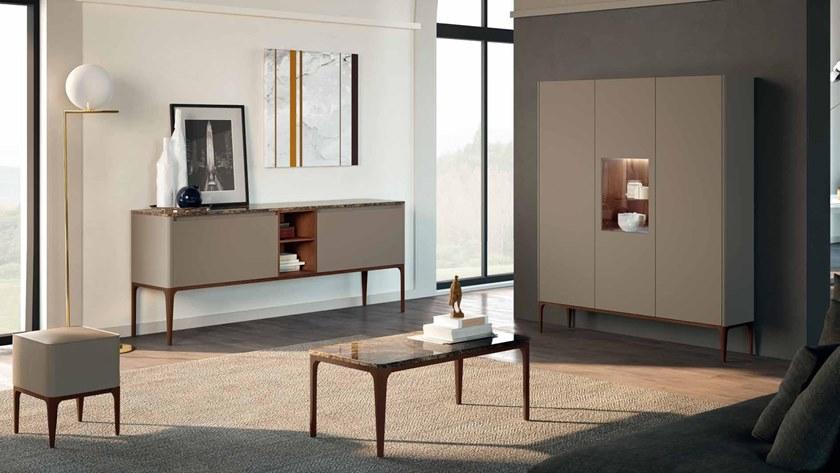 Mobiltesino Буфет из лакированного ясеня с распашными дверцами Suite sun-id-1454909 - Вид №1