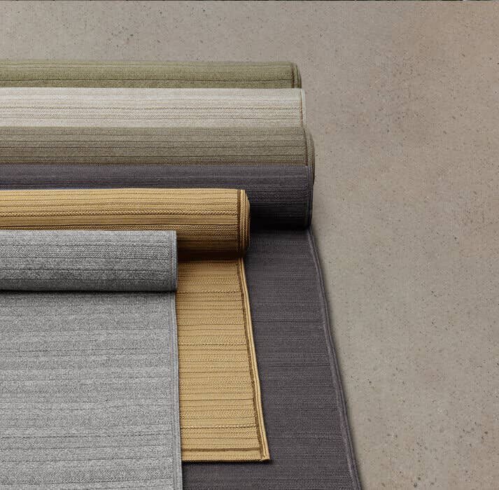 Напольный прямоугольный полиолефиновый ковер B&B Italia Outdoor TWIST ARCH-00150068 - Вид №2