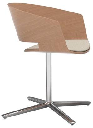 Andreu World Мягкое вращающееся кресло с 4-мя спицами Ronda So0465 - Вид №15