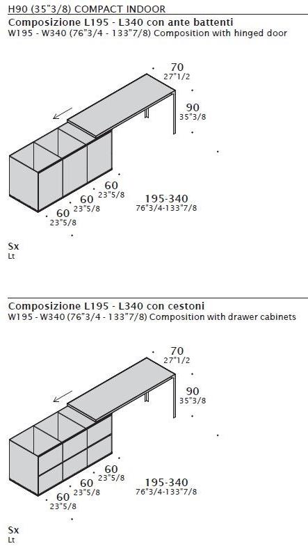 ESTEL GROUP Кухня с островом Compact sun-id-1477838 - Вид №10
