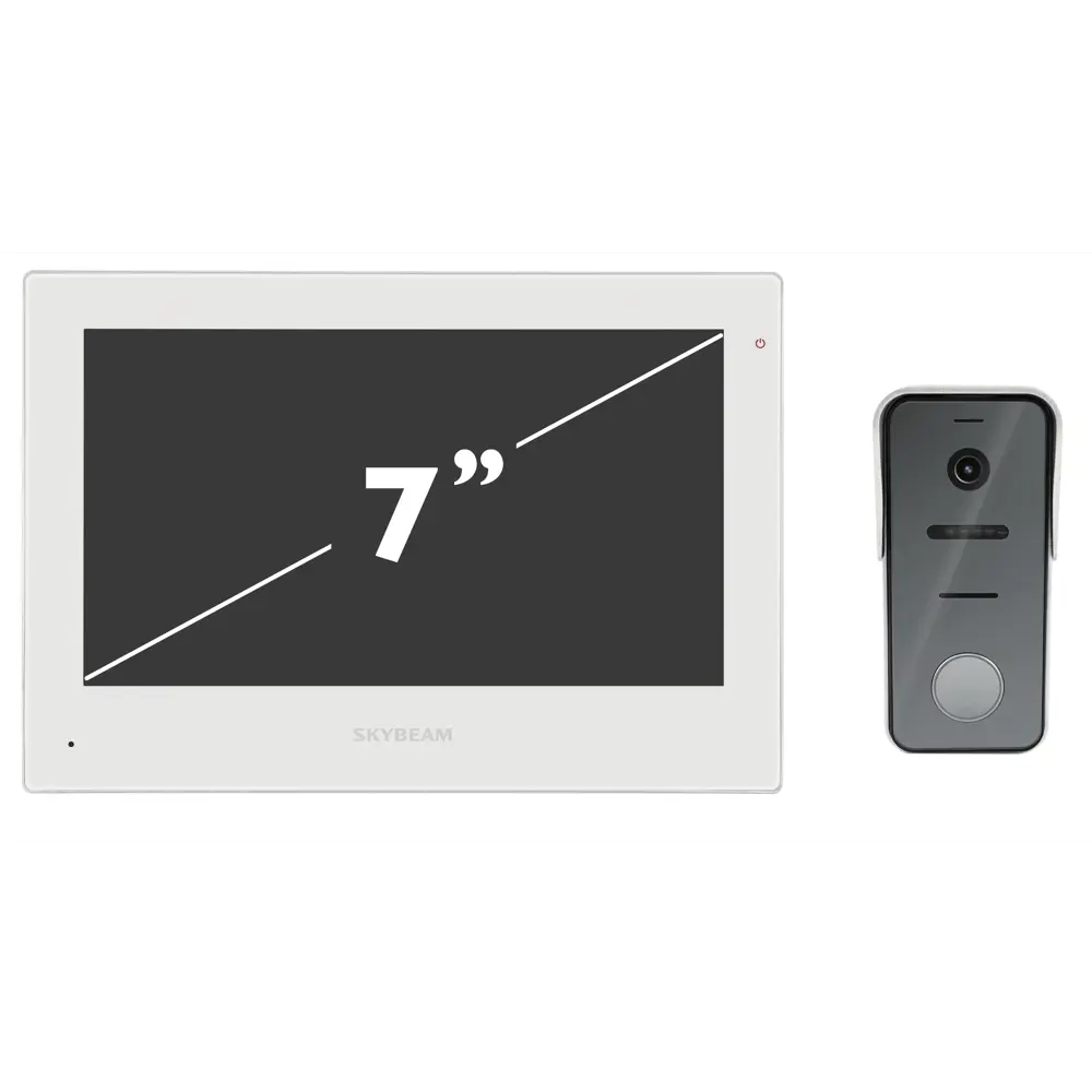 Видеодомофон Skybeam AHD1080P с 7-дюймовым монитором и записью 89337379 STLM-1105590