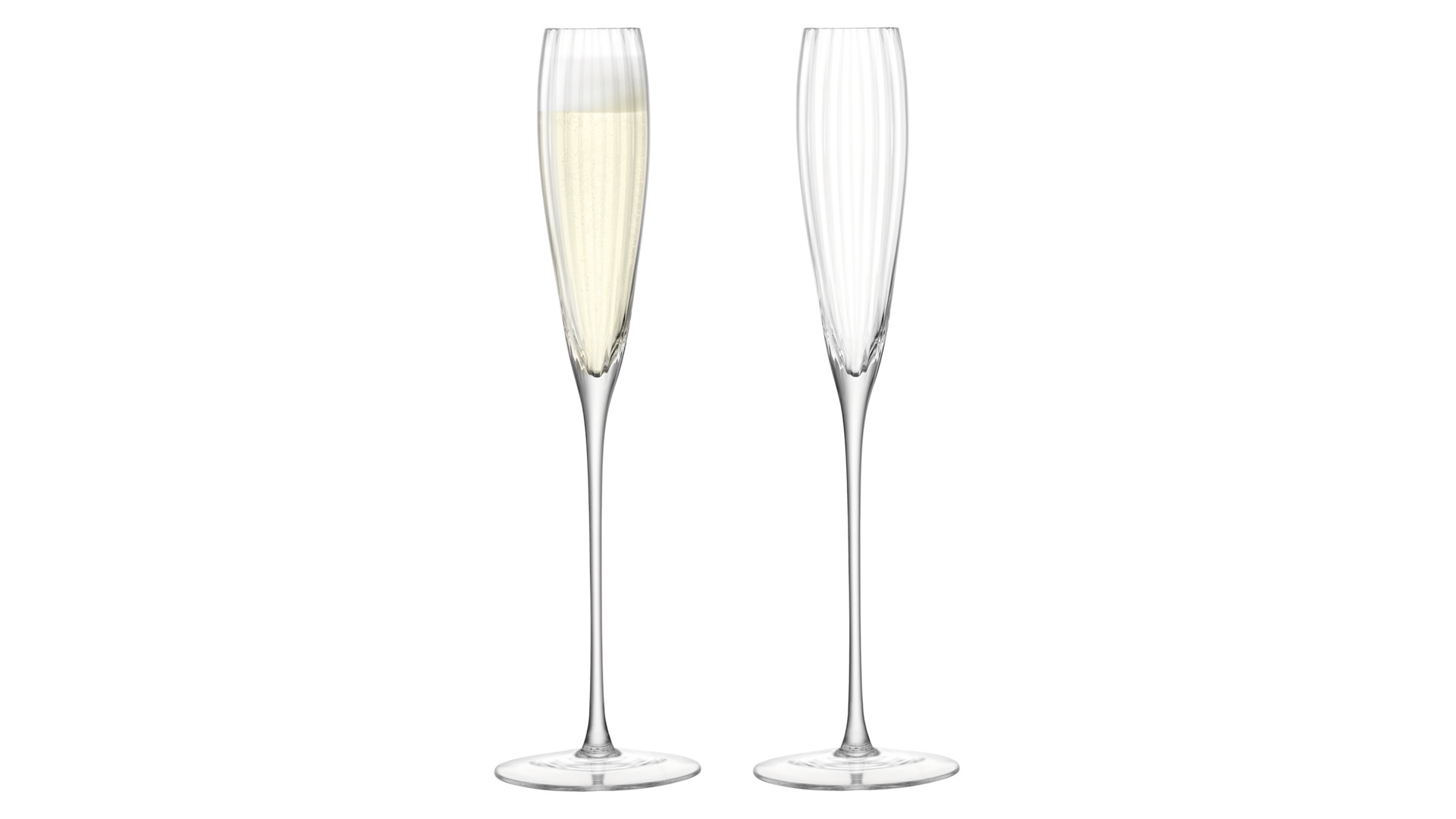 10656191 LSA International Набор бокалов для шампанского LSA International, "Aurelia", 165мл, 2шт. Стекло - Вид №1