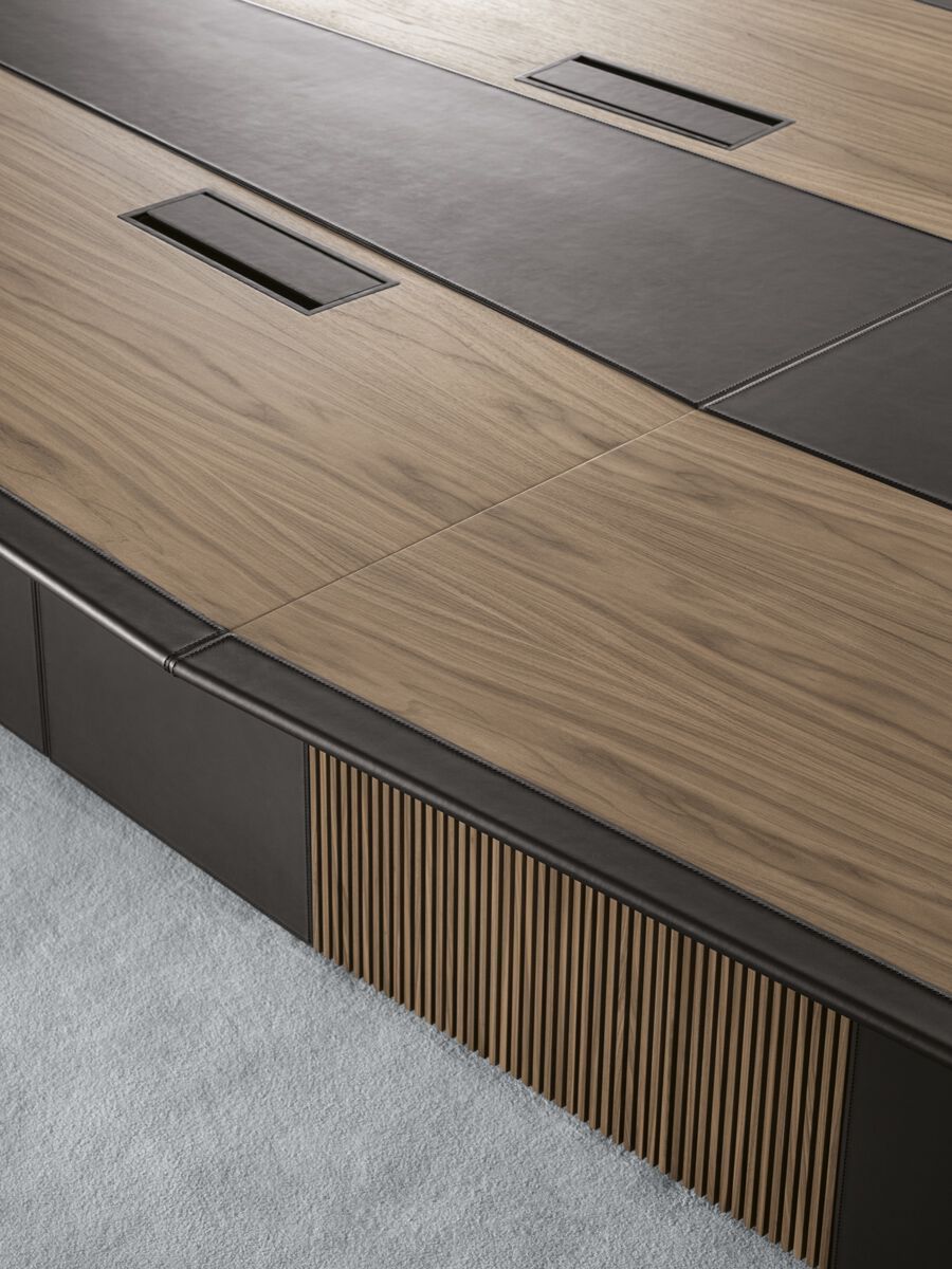 Деревянный прямоугольный стол для совещаний с системой люверсов i 4 Mariani MASTER ARCH-00109096 - Вид №5