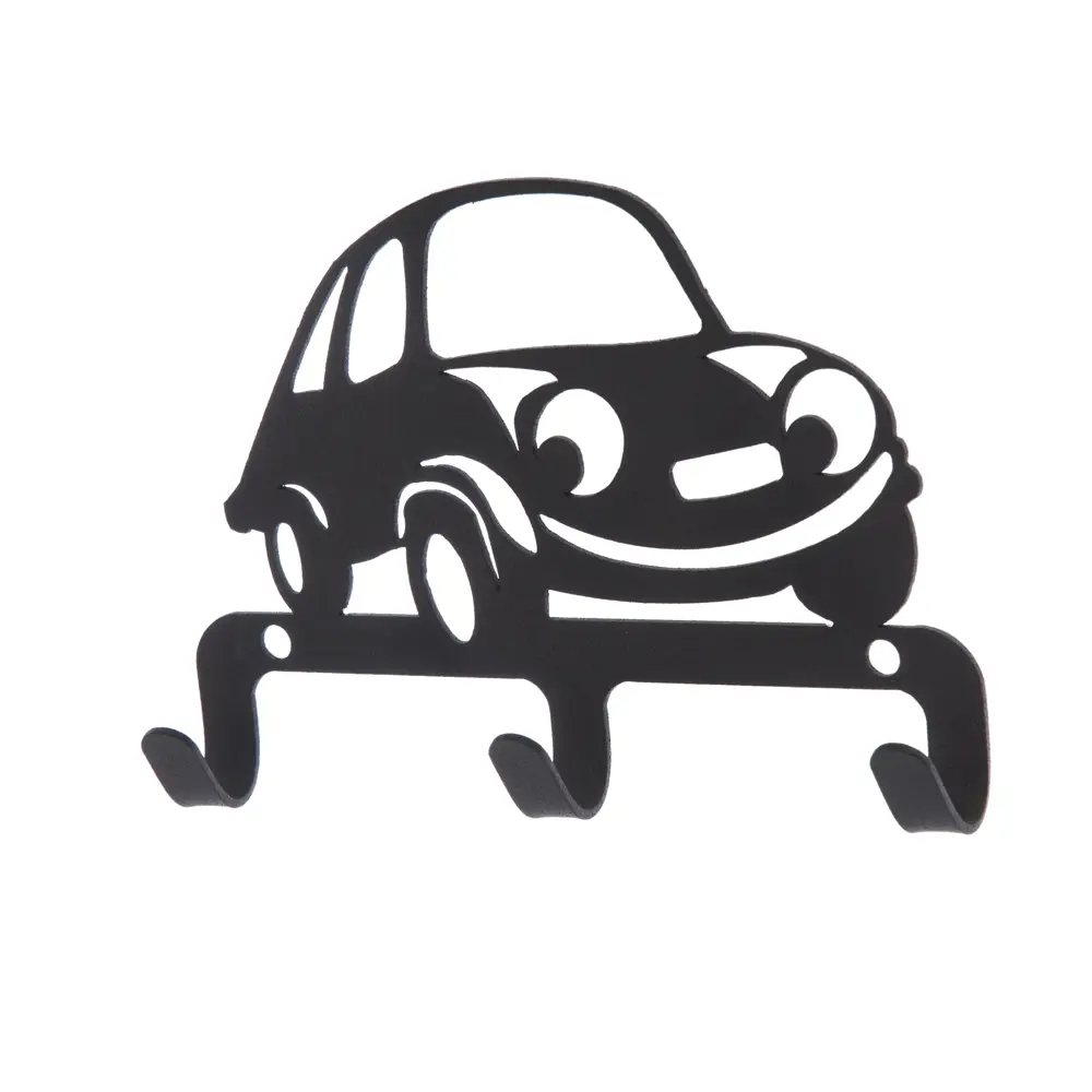 Крючок трёхрожковый DuckandDog «Авто», сталь, матовый чёрный STLM-2116506