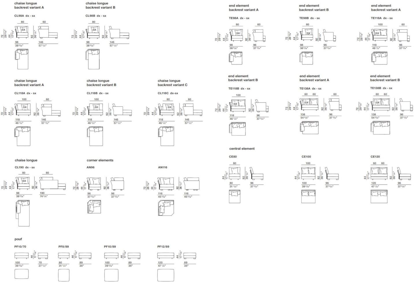 Molteni & C. Секционный кожаный диван sun-id-1387292 - Вид №4