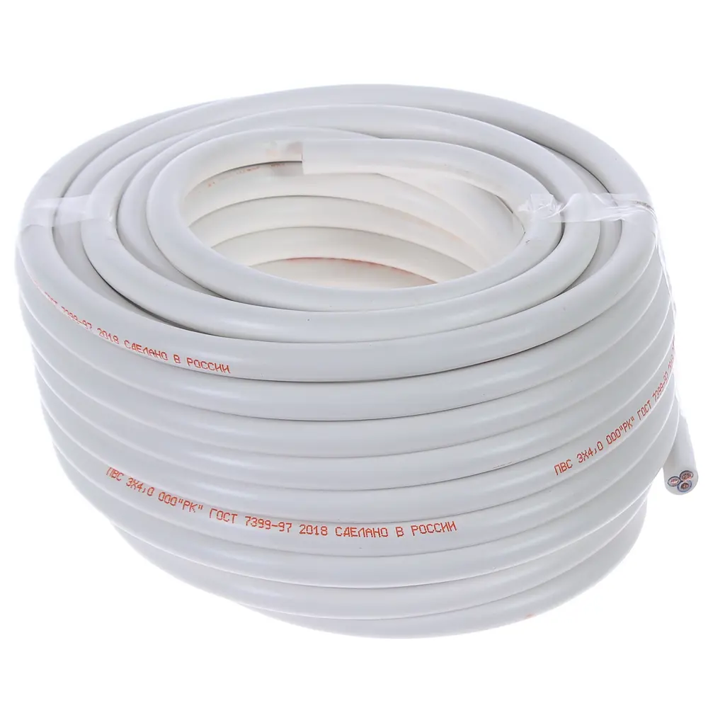 Провод Electraline ПВС 3х4 10 м (ГОСТ) STLM-2001070 - Вид №1