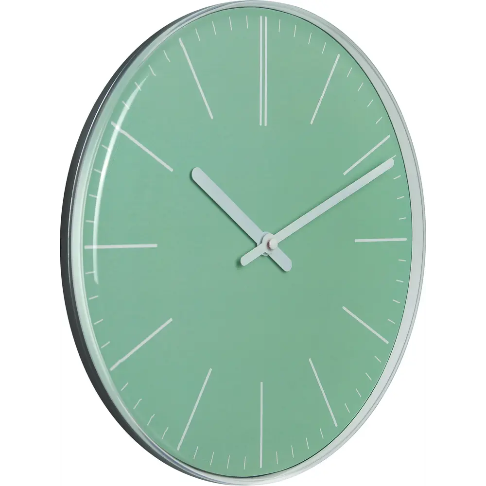 Часы настенные Troykatime Нордик круглые пластик цвет зеленый бесшумные ø30 см DESIGN FASНION STLM-2095992 - Вид №2