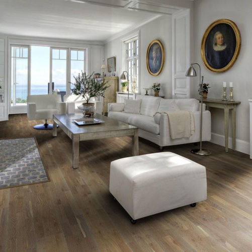 Паркетная доска Kahrs Дуб Камень 2600200519 - Вид №9