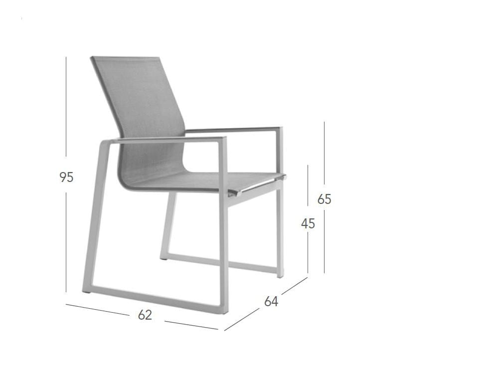 Штабелируемый стул с подлокотниками solpuri Foxx ARCH-00004690 - Вид №3