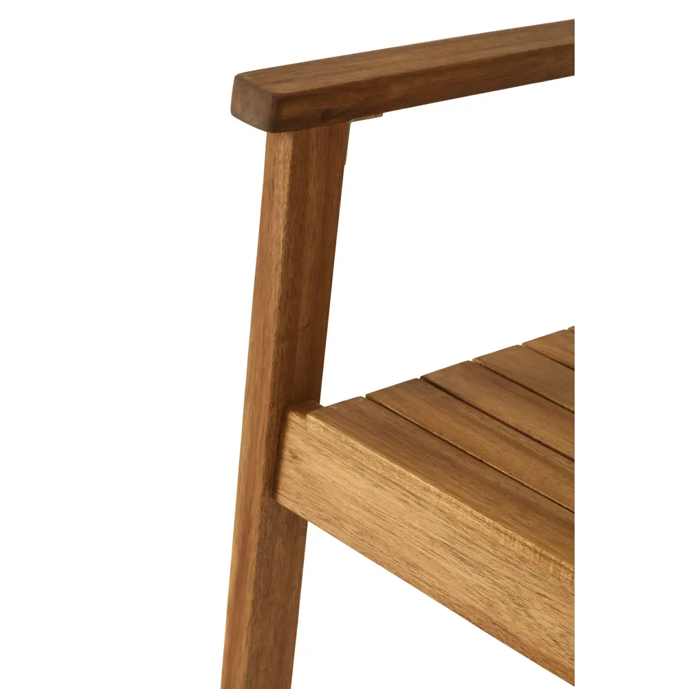 Кресло «Porto» штабелируемое, дерево (акация) NATERIAL STLM-2028572 - Вид №3