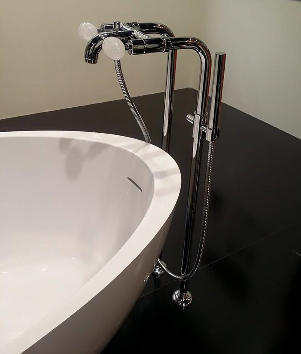 2108 ** 09C Смеситель для умывальника Nicolazzi Series Cristallo di Rocca  - Вид №5