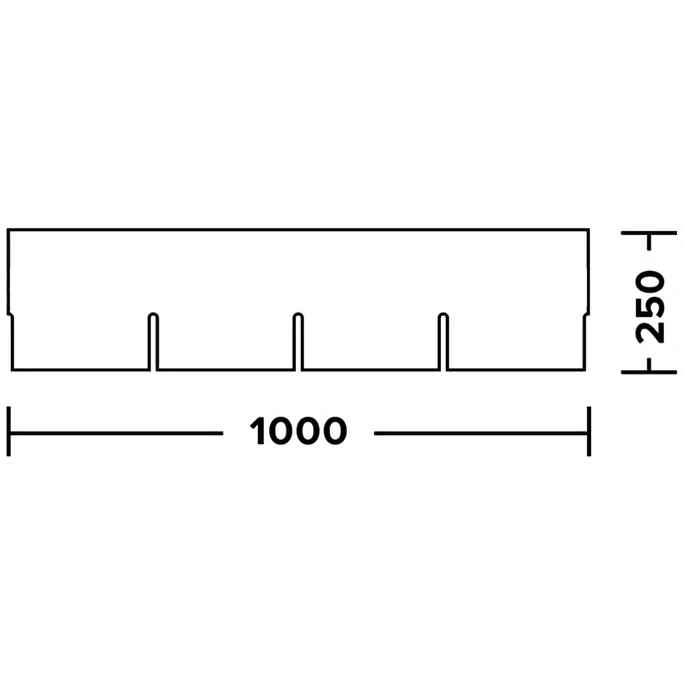 Фасадная плитка ТехноНиколь Hauberk цвет готический кирпич 2 м² STLM-2108966 - Вид №3