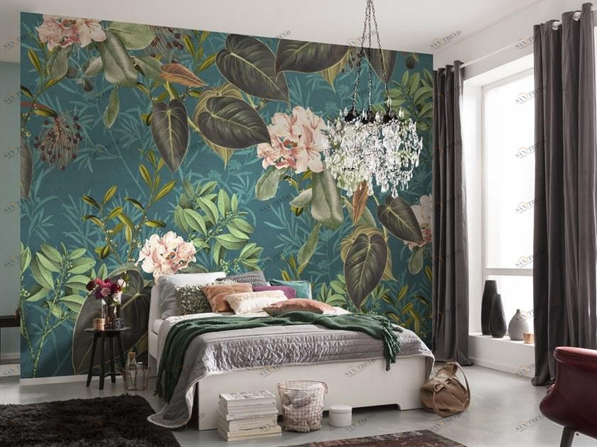 Komar Флизелиновые обои с цветочными мотивами Home X7-1039