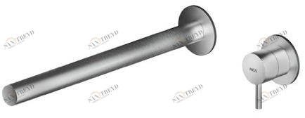 MGS Смеситель для умывальника из нержавеющей стали настенный с аэратором Minimal sun-id-1419095