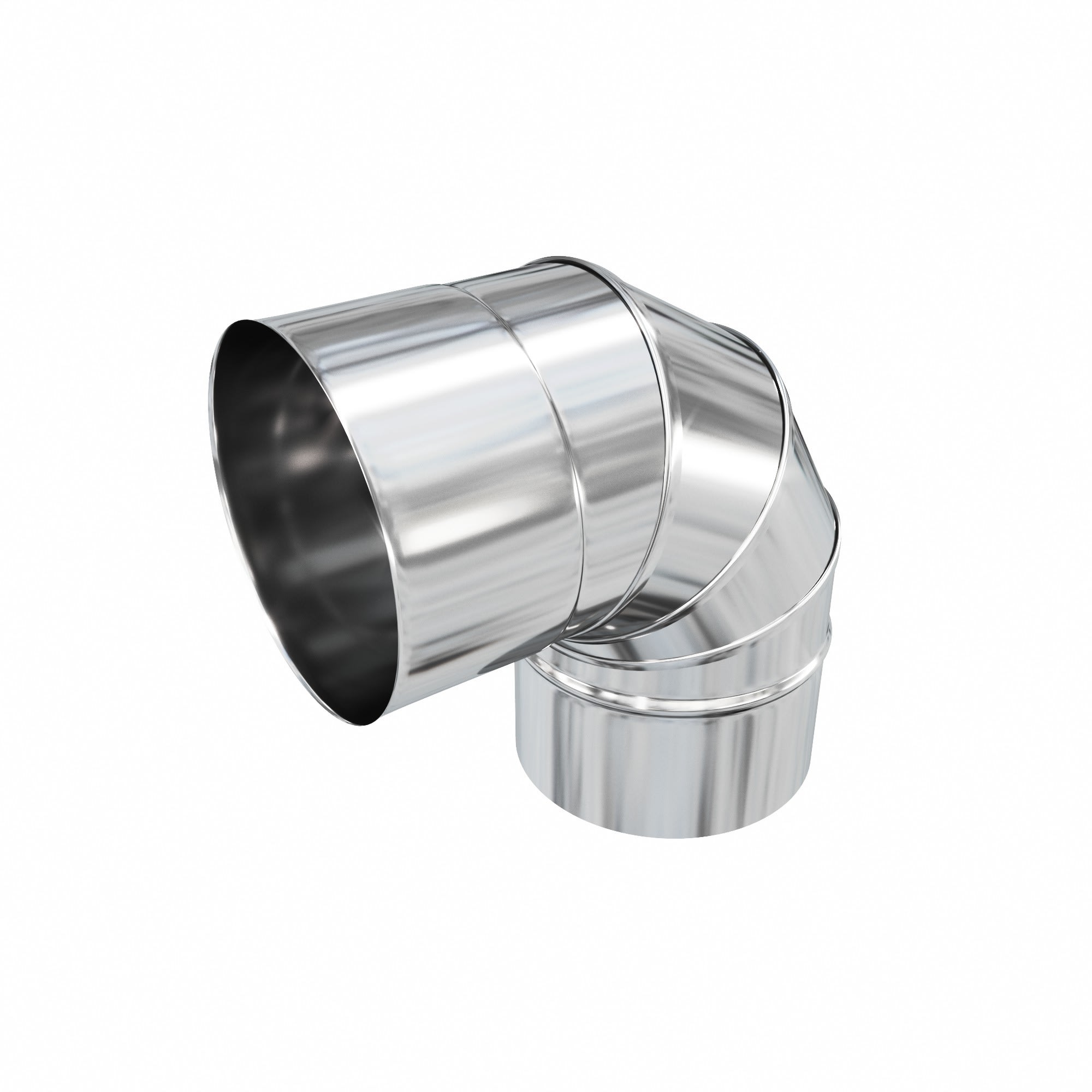 16292167 Отвод нержавеющий четыре секции 120х0.5 мм 90 г Santreyd 