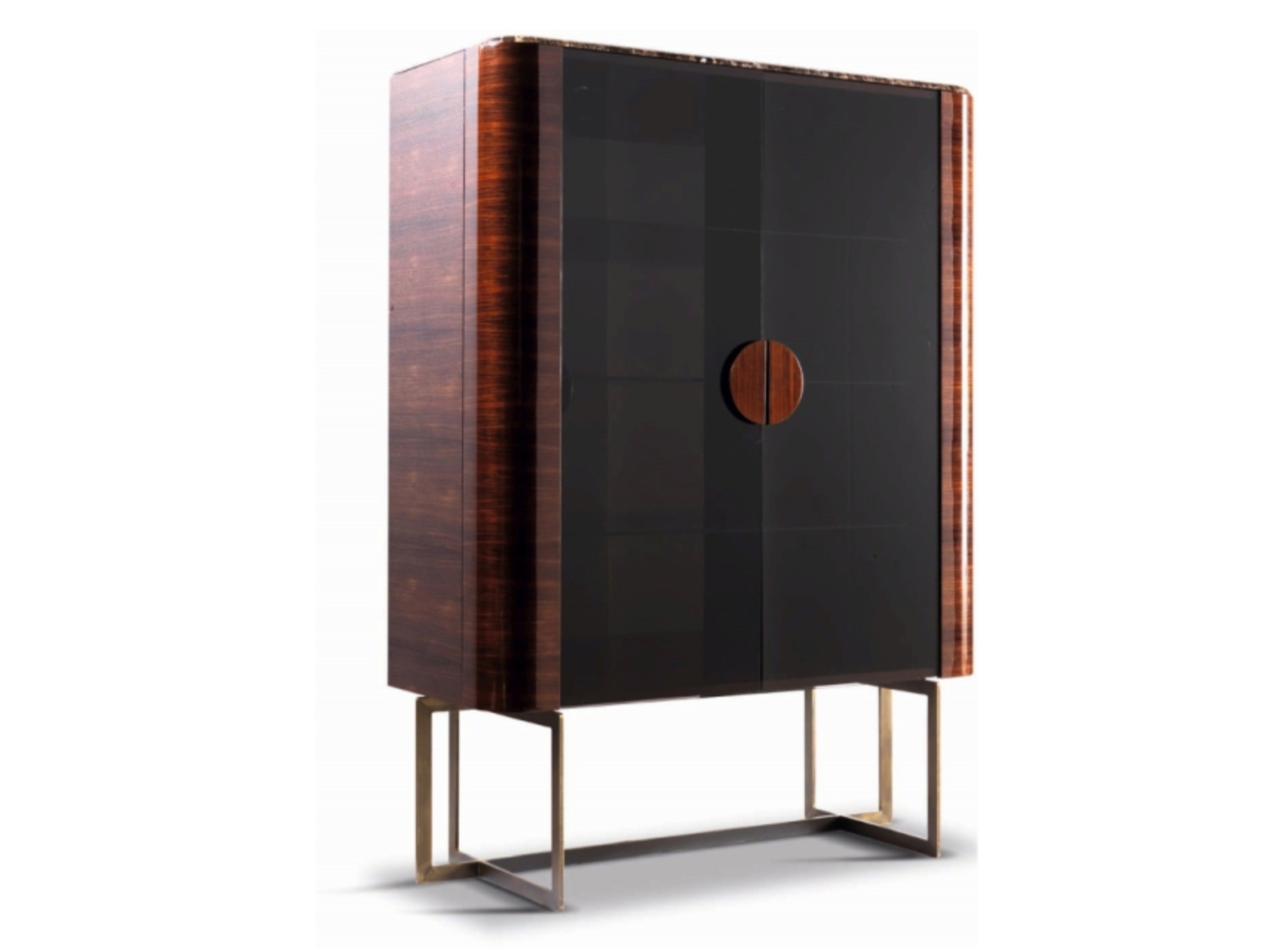 Витрина из дерева и стекла со встроенным освещением Grilli Йорк ARCH-00047454